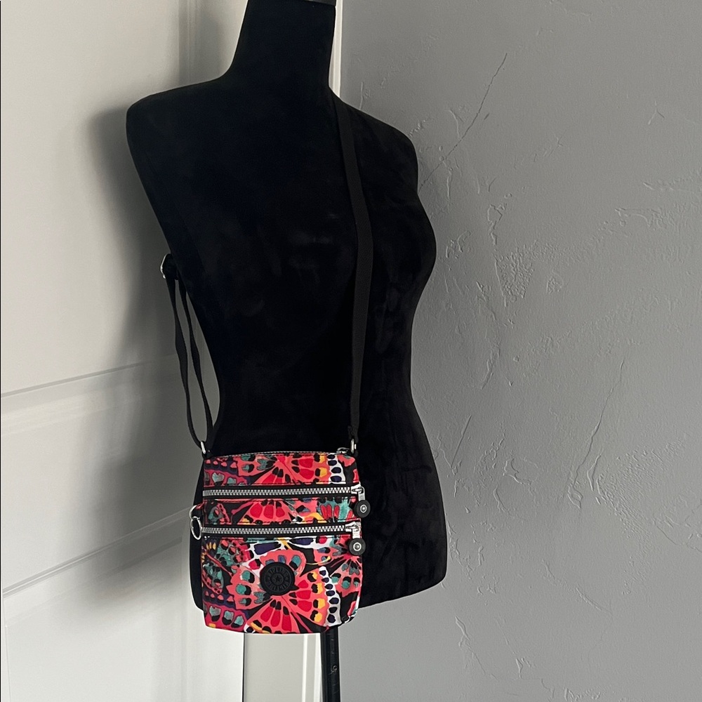 Kipling Alvar 3-Zip Small Crossbody Bag